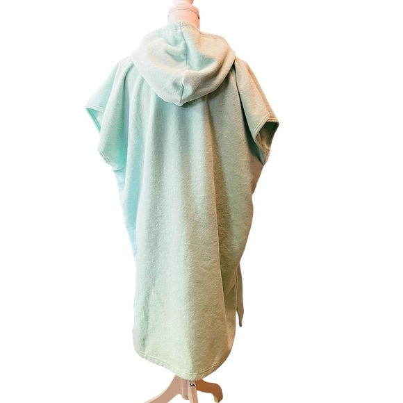 Pusheen Mint Green Hooded Poncho Swim Coverup One Size Fits All - Picture 3 of 10